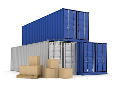 容器,纸箱,货物集装箱,商品,海上运输